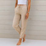 Adrianna | Drawstring Trousers with a Stretch Waist