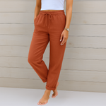 Adrianna | Drawstring Trousers with a Stretch Waist