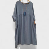 Mandy | Cotton and Linen Dress