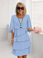 Gwyneth | Elegant Tiered Ruffle Dress