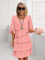Gwyneth | Elegant Tiered Ruffle Dress