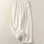 Carolina | Pull-On Wide-Leg Trousers with an Elastic Waist