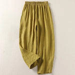 Carolina | Pull-On Wide-Leg Trousers with an Elastic Waist