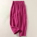 Carolina | Pull-On Wide-Leg Trousers with an Elastic Waist