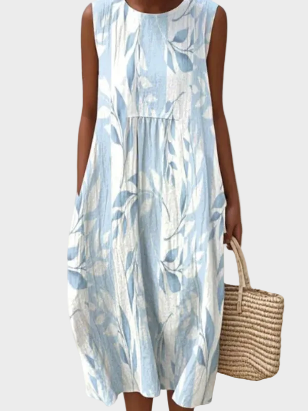 Monica | Comfortable Midi Dress Multicolour, photo studio