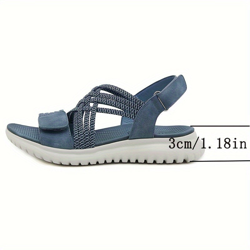 Camila Orthopedic Comfort Sandals Beige, photo studio