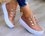 Clover | Platform Sneakers with Stud Details