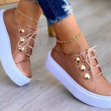 Clover | Platform Sneakers with Stud Details