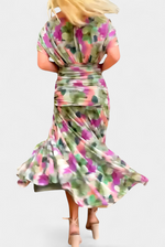 Maddison | V-Neck Floral Maxi Dress