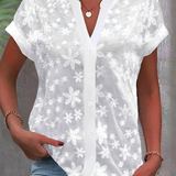 Brigitte | White Classic-Collar Shirt