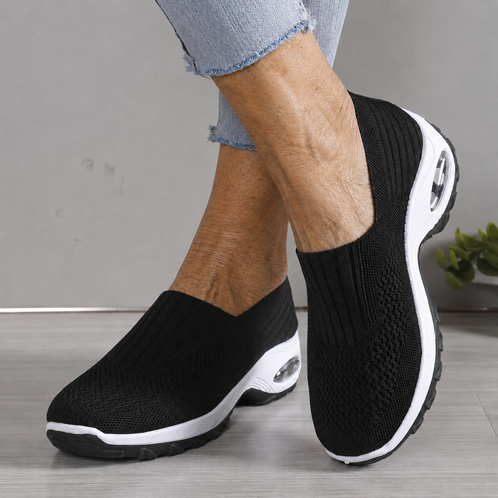 Allie | Knit Slip-On Sneakers with an Air Cushion Sole