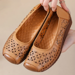 Mariel | Orthopaedic Slip-On Walking Shoes with a Perforated Upper