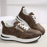 Aleah | Orthopaedic Side-Zip Sneakers with a Cushioned Sole