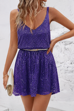 Maxine | Short Fitted Sparkly Dress