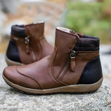 Moira | Orthopaedic Ankle Boots with a Side Zip and Warm Lining