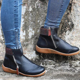 Moira | Orthopaedic Ankle Boots with a Side Zip and Warm Lining