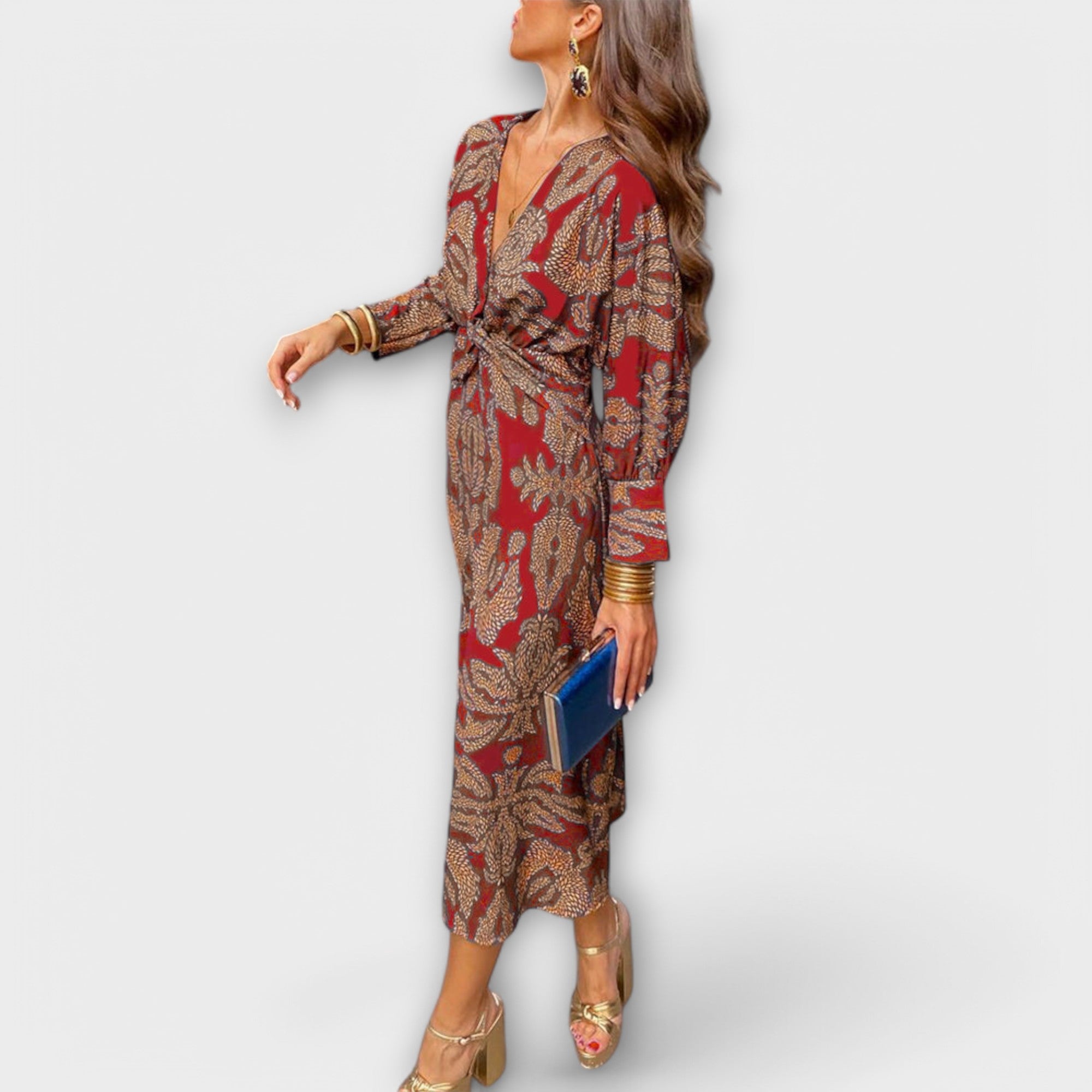Mila | Elegant Long-Sleeve Dress