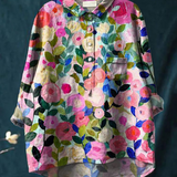 Andie | French Vintage Floral Blouse