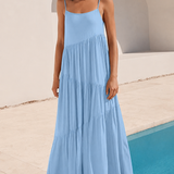 Eloisa | Airy Tiered Ruffle Dress
