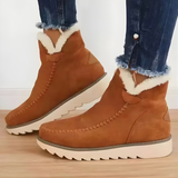 Maica | Orthopaedic Slip-On Ankle Boots with a Cosy Cuff