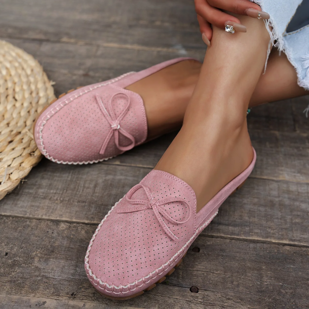 Erin Orthopedic Comfort Slip-On Shoes Pink, photo studio