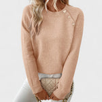 Asymmetric Button Jumper