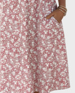Carmen | Light and Flowy Floral Midi Dress