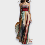 Greta | Handcrafted Fabric Maxi Dress