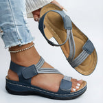 Lylia | Orthopaedic Sandals with Hook-and-Loop Straps