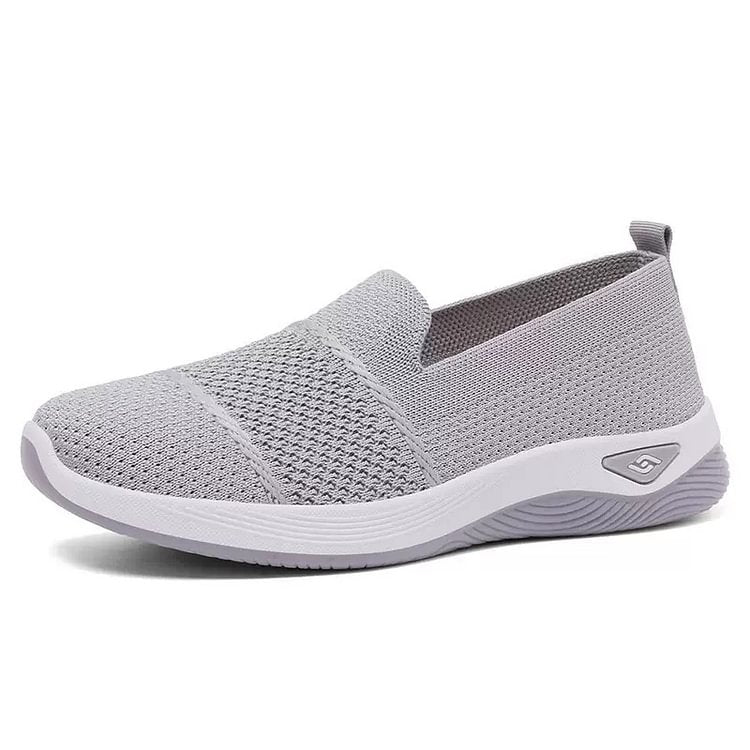 Azalea Orthopedic Slip-On Sneakers Black, photo studio