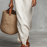 Lindsay | Oversized Off-the-Shoulder Maxi Dress