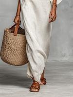 Lindsay | Oversized Off-the-Shoulder Maxi Dress