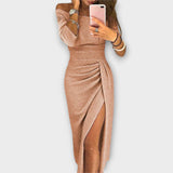 Lena | Elegant Off-Shoulder Dress