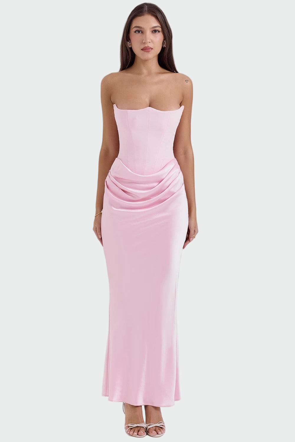 Eden | Timeless Dress Pink, photo studio