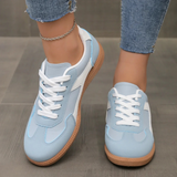Allie | Low-Profile Trainers with Contrast Panels