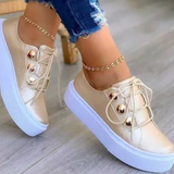 Clover | Platform Sneakers with Stud Details