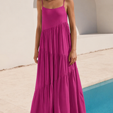 Eloisa | Airy Tiered Ruffle Dress