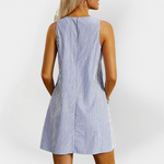Strapless Ribbed Dress