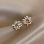 Keelin | Opal Petal Stud Earrings