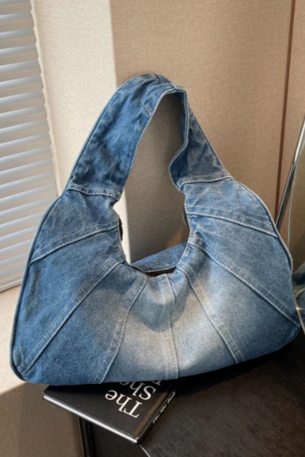 Denim Crossbody Bag