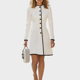 Kenzie | Contrast Midi Dress