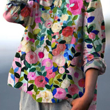 Andie | French Vintage Floral Blouse