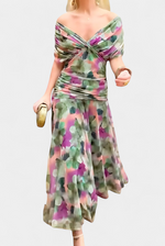 Maddison | V-Neck Floral Maxi Dress