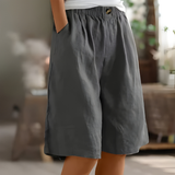 Sabby | Knee-Length Shorts with an Elastic Waist