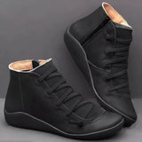 Elija | Waterproof Ankle Boots with Criss-Cross Laces