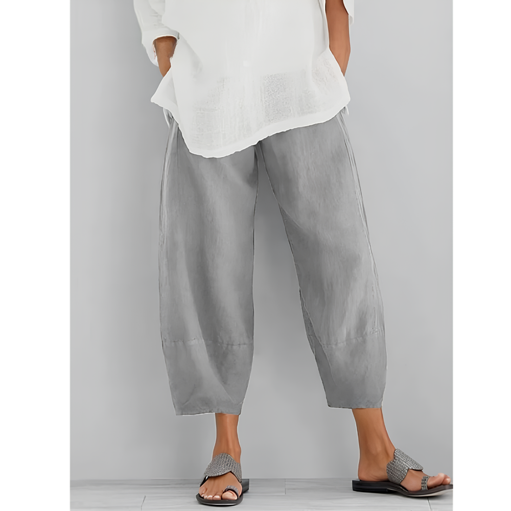 Trousers you can sit down in.