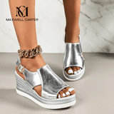 Meadow | Women's Stylish Metallic Sandals