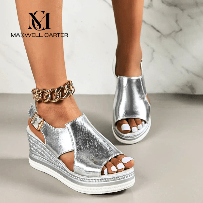 Meadow | Women's Stylish Metallic Sandals