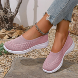 Estella | Diamond-Knit Slip-On Shoes with Arch Support