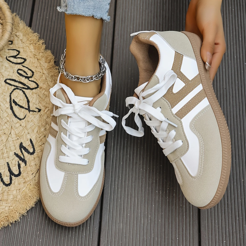 Lisa Orthopedic Comfortable Sneakers Khaki, photo studio